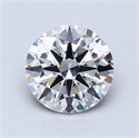Lab Created Diamond 3.04 Carats, Round with Excellent Cut, E Color, VS2 Clarity and Certified by GIA