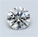 Lab Created Diamond 3.08 Carats, Round with Excellent Cut, F Color, VS1 Clarity and Certified by GIA