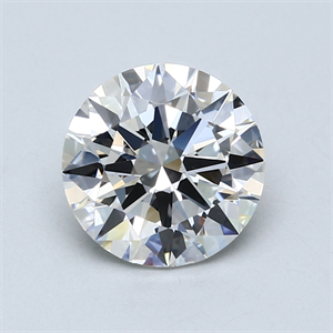 Picture of Lab Created Diamond 3.08 Carats, Round with Excellent Cut, F Color, VS1 Clarity and Certified by GIA