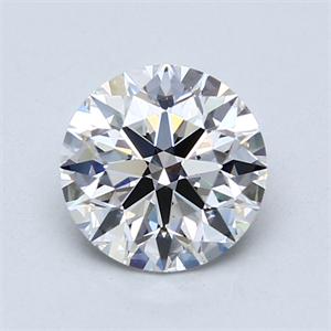 Picture of Lab Created Diamond 2.03 Carats, Round with Excellent Cut, E Color, VS2 Clarity and Certified by GIA