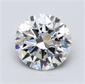 Del inventario de diamantes de laboratorio, 3.03 quilates, Redondo , Color E, claridad VS2 y certificado GIA