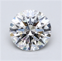Lab Created Diamond 3.58 Carats, Round with Excellent Cut, E Color, VS2 Clarity and Certified by GIA