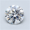 Lab Created Diamond 1.09 Carats, Round with Excellent Cut, E Color, VS2 Clarity and Certified by GIA