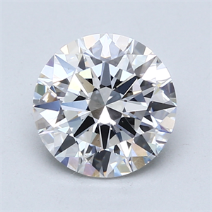 Picture of Lab Created Diamond 2.03 Carats, Round with Excellent Cut, E Color, VS2 Clarity and Certified by GIA