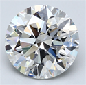 Del inventario de diamantes de laboratorio, 5.51 quilates, Redondo , Color F, claridad VS1 y certificado GIA