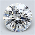 Del inventario de diamantes de laboratorio, 2.37 quilates, Redondo , Color E, claridad VS1 y certificado IGI