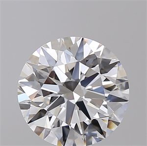 Picture of Lab Created Diamond 1.80 Carats, Round with Ideal Cut, D Color, VVS2 Clarity and Certified by IGI
