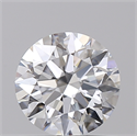 Del inventario de diamantes de laboratorio, 0.72 quilates, Redondo , Color E, claridad VS1 y certificado IGI