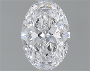 Picture of 0.80 Carats, Oval D Color, VVS2 Clarity and Certified by GIA