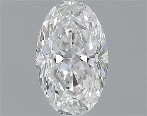 Picture of 0.50 Carats, Oval F Color, VVS2 Clarity and Certified by GIA