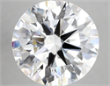 Del inventario de diamantes de laboratorio, 10.12 quilates, Redondo , Color F, claridad vs1 y certificado IGI