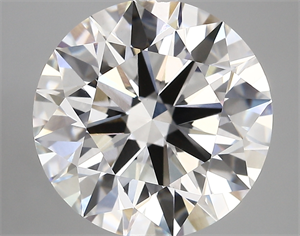 Picture of Lab Created Diamond 6.27 Carats, Round with ideal Cut, E Color, vs1 Clarity and Certified by IGI