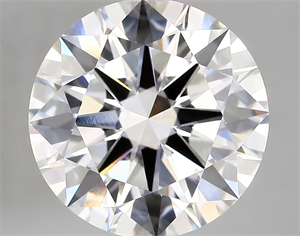 Picture of Lab Created Diamond 6.08 Carats, Round with excellent Cut, E Color, vvs2 Clarity and Certified by IGI