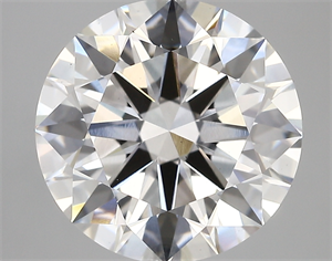 Picture of Lab Created Diamond 6.06 Carats, Round with ideal Cut, F Color, vs1 Clarity and Certified by IGI