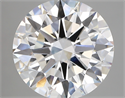 Lab Created Diamond 6.04 Carats, Round with excellent Cut, E Color, vs1 Clarity and Certified by IGI