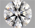 Lab Created Diamond 6.04 Carats, Round with ideal Cut, D Color, vs1 Clarity and Certified by IGI