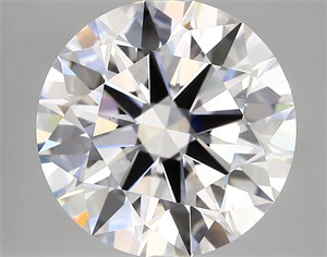 Picture of Lab Created Diamond 6.01 Carats, Round with ideal Cut, D Color, vs1 Clarity and Certified by IGI