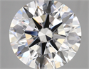 Del inventario de diamantes de laboratorio, 5.68 quilates, Redondo , Color D, claridad vs1 y certificado IGI