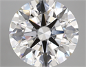 Lab Created Diamond 5.57 Carats, Round with ideal Cut, E Color, vvs2 Clarity and Certified by IGI