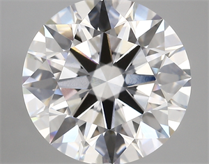 Picture of Lab Created Diamond 5.57 Carats, Round with ideal Cut, E Color, vvs2 Clarity and Certified by IGI