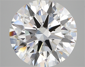 Picture of Lab Created Diamond 5.56 Carats, Round with ideal Cut, E Color, vs1 Clarity and Certified by IGI