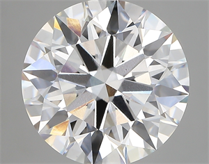 Picture of Lab Created Diamond 5.56 Carats, Round with ideal Cut, E Color, vvs2 Clarity and Certified by IGI