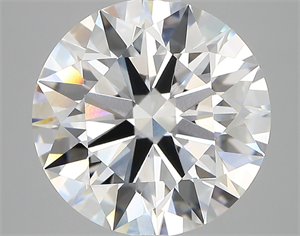 Picture of Lab Created Diamond 5.54 Carats, Round with ideal Cut, E Color, vvs2 Clarity and Certified by IGI