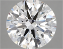 Del inventario de diamantes de laboratorio, 5.53 quilates, Redondo , Color E, claridad vvs2 y certificado IGI