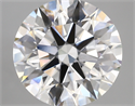 Lab Created Diamond 5.50 Carats, Round with ideal Cut, E Color, vvs2 Clarity and Certified by IGI