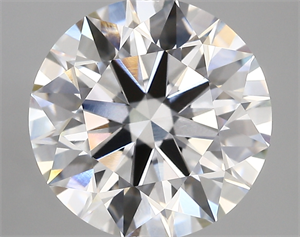 Picture of Lab Created Diamond 5.50 Carats, Round with ideal Cut, E Color, vvs2 Clarity and Certified by IGI