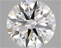 Lab Created Diamond 5.48 Carats, Round with ideal Cut, E Color, vvs2 Clarity and Certified by IGI