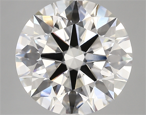 Picture of Lab Created Diamond 5.48 Carats, Round with ideal Cut, E Color, vvs2 Clarity and Certified by IGI