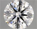Lab Created Diamond 5.47 Carats, Round with ideal Cut, E Color, vs1 Clarity and Certified by IGI