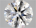 Lab Created Diamond 5.47 Carats, Round with ideal Cut, E Color, vs1 Clarity and Certified by IGI