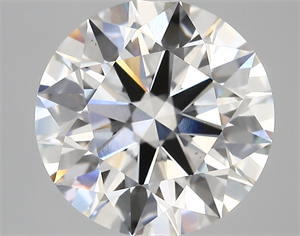 Picture of Lab Created Diamond 5.47 Carats, Round with ideal Cut, E Color, vs1 Clarity and Certified by IGI