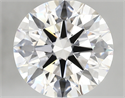 Lab Created Diamond 5.46 Carats, Round with ideal Cut, D Color, vs1 Clarity and Certified by IGI