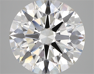 Picture of Lab Created Diamond 5.46 Carats, Round with ideal Cut, D Color, vs1 Clarity and Certified by IGI