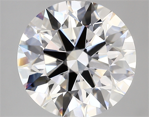 Picture of Lab Created Diamond 5.45 Carats, Round with ideal Cut, E Color, vs1 Clarity and Certified by IGI