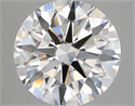 Lab Created Diamond 5.43 Carats, Round with ideal Cut, F Color, vs1 Clarity and Certified by IGI