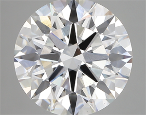 Picture of Lab Created Diamond 5.42 Carats, Round with ideal Cut, E Color, vs2 Clarity and Certified by IGI