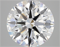 Lab Created Diamond 5.36 Carats, Round with ideal Cut, D Color, vvs2 Clarity and Certified by IGI