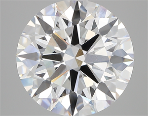 Picture of Lab Created Diamond 5.36 Carats, Round with ideal Cut, D Color, vvs2 Clarity and Certified by IGI