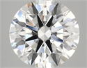 Del inventario de diamantes de laboratorio, 5.36 quilates, Redondo , Color F, claridad vs1 y certificado IGI