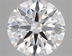 Picture of Lab Created Diamond 5.36 Carats, Round with ideal Cut, G Color, vs1 Clarity and Certified by IGI