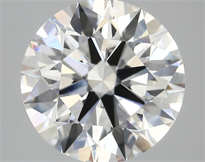 Picture of Lab Created Diamond 5.35 Carats, Round with ideal Cut, E Color, vvs2 Clarity and Certified by IGI
