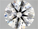 Lab Created Diamond 5.34 Carats, Round with ideal Cut, F Color, vvs2 Clarity and Certified by IGI