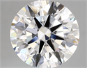 Lab Created Diamond 5.33 Carats, Round with ideal Cut, D Color, vvs2 Clarity and Certified by IGI