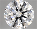 Lab Created Diamond 5.33 Carats, Round with ideal Cut, E Color, vs1 Clarity and Certified by IGI