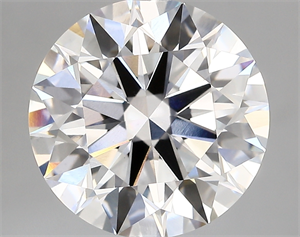 Picture of Lab Created Diamond 5.32 Carats, Round with ideal Cut, E Color, vvs2 Clarity and Certified by IGI
