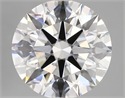 Lab Created Diamond 5.32 Carats, Round with ideal Cut, E Color, vvs2 Clarity and Certified by IGI